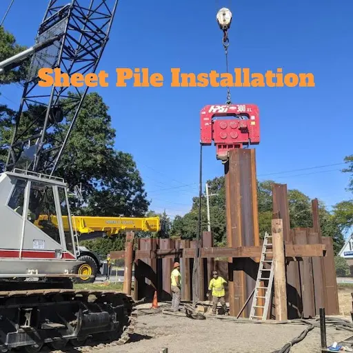 Sheet Pile Installation